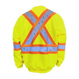 Lime Green/Orange/Silver Blank Back