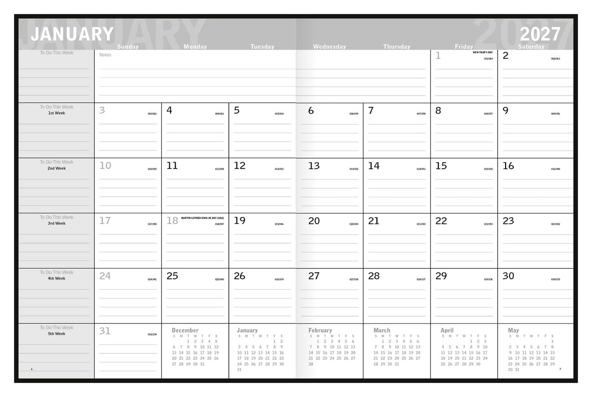 Triumph Calendars Classic Monthly Planner open image