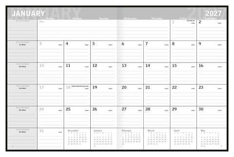 Triumph® Calendars Classic Monthly Planner