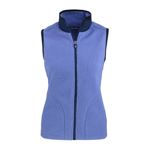 Cutter & Buck Cascade Eco Sherpa Fleece Womens Vest