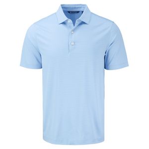 Cutter & Buck Forge Eco Fine Line Stripe Stretch Recycled Mens Polo