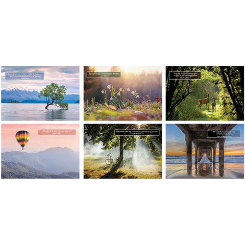 Moments Of Inspiration Stapled Wall Calendar