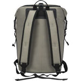 Olive Green/Black Blank Back View