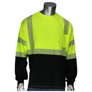 Yellow/Black/Silver Blank Front View