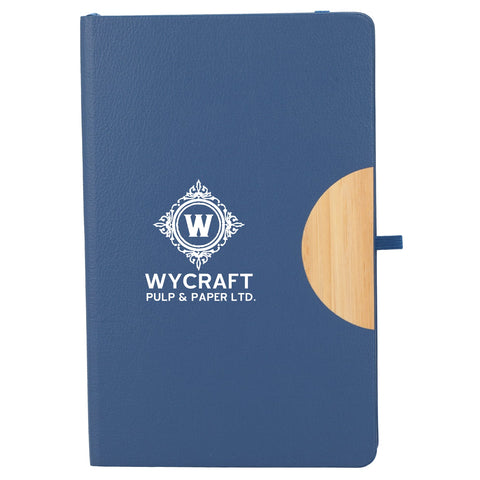 5.5'' x 8.5'' Kaya Recycled PU and Bamboo Journal