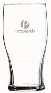 ~ Tulip pilsner 16oz clear glass - Bulk Packaging/Pallet