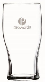 ~ Tulip pilsner 16oz clear glass - Bulk Packaging/Pallet