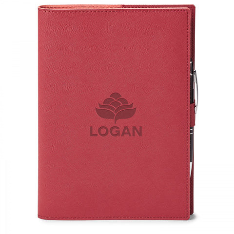 Genuine Leather Refillable Journal Combo