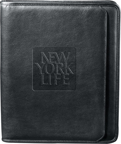 Manhattan Zippered Padfolio with FSC® Mix Paper