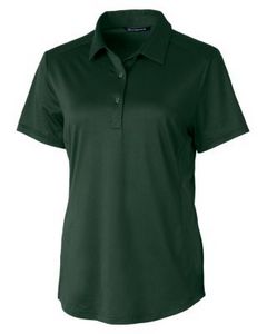 Cutter & Buck Prospect Eco Textured Stretch Recycled Womens Short Sleeve Polo