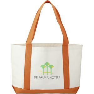 000271 Large Canvas Boat Tote Bag