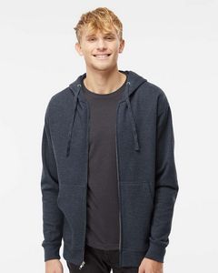 000513 Independent Trading Co. Midweight Full-Zip Hooded Sweatshirt