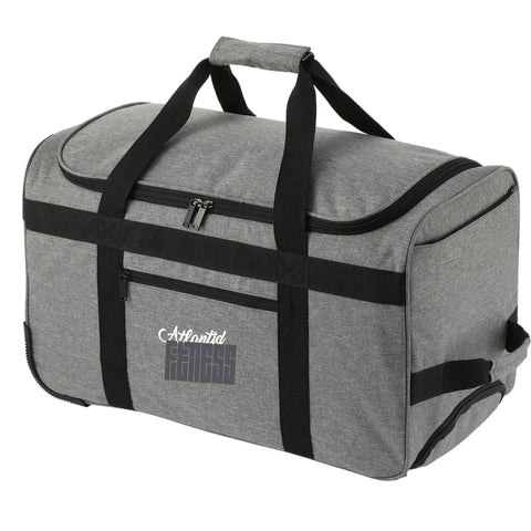 Graphite Recycled Wheeled Duffle Bag