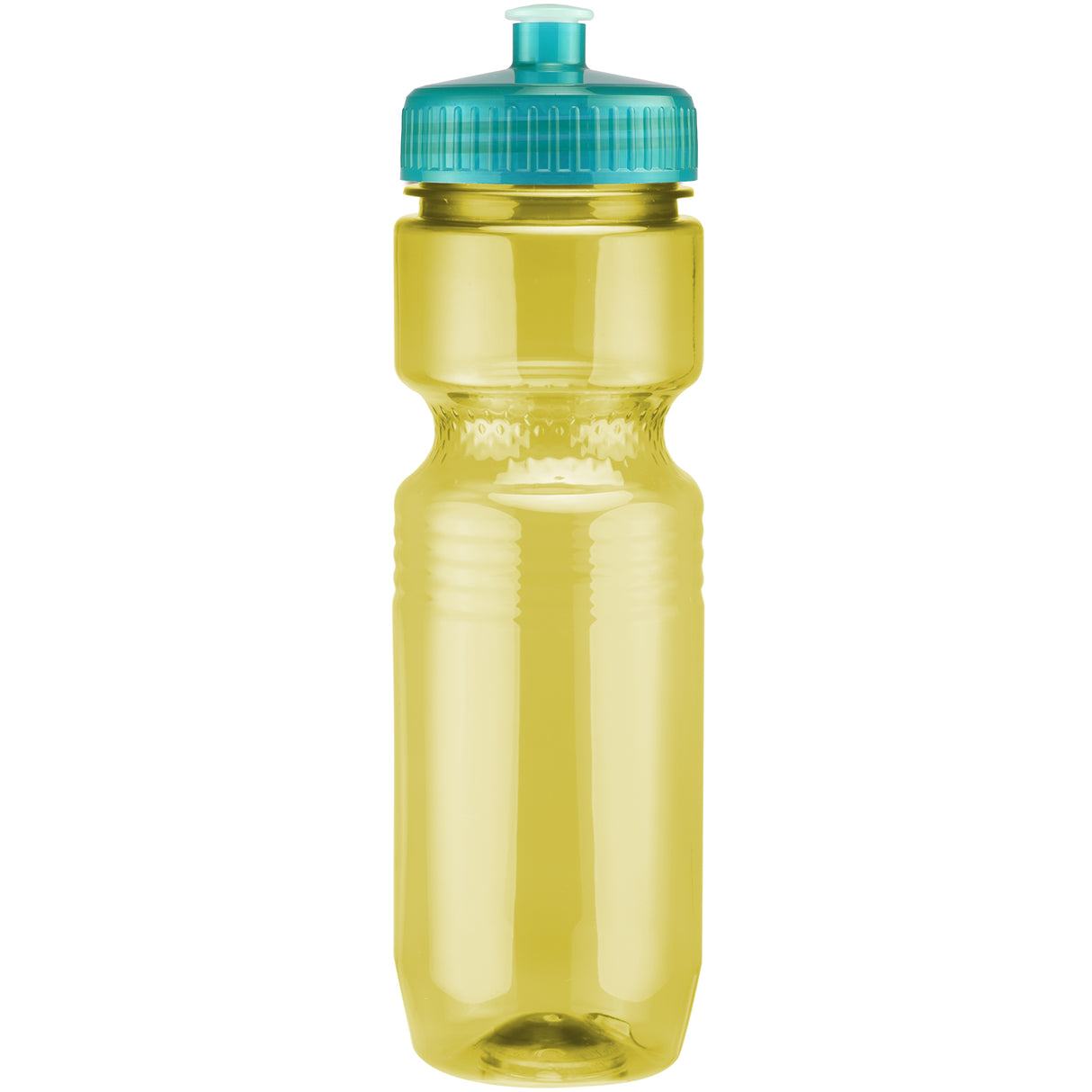 Yellow/Translucent Aqua Blue Lid