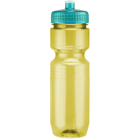 26 Oz. Translucent Jogger Bottle w/ Push Pull Lid