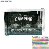 000589 Microfiber Dri-lite Terry Sports, Hand, Gym Towel, 15x25, Sublimated Edge to Edge 1 side