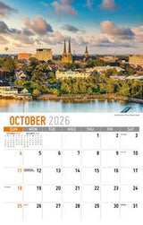 Galleria Wall Calendar 2026 Scenes of Atlantic Canada