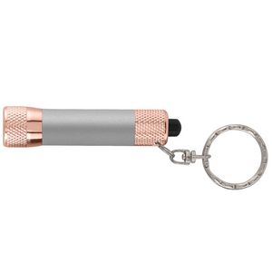 Chroma Softy Rose Gold Metallic - LED Flashlight with Keyring - ColorJet