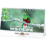 Full Colour North American Wildlife Desk Calendar