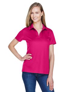 000160 Devon and Jones CrownLux Performance Ladies' Plaited Polo