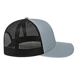 000379 Cap America Poly/Cotton Trucker Mesh Back Cap