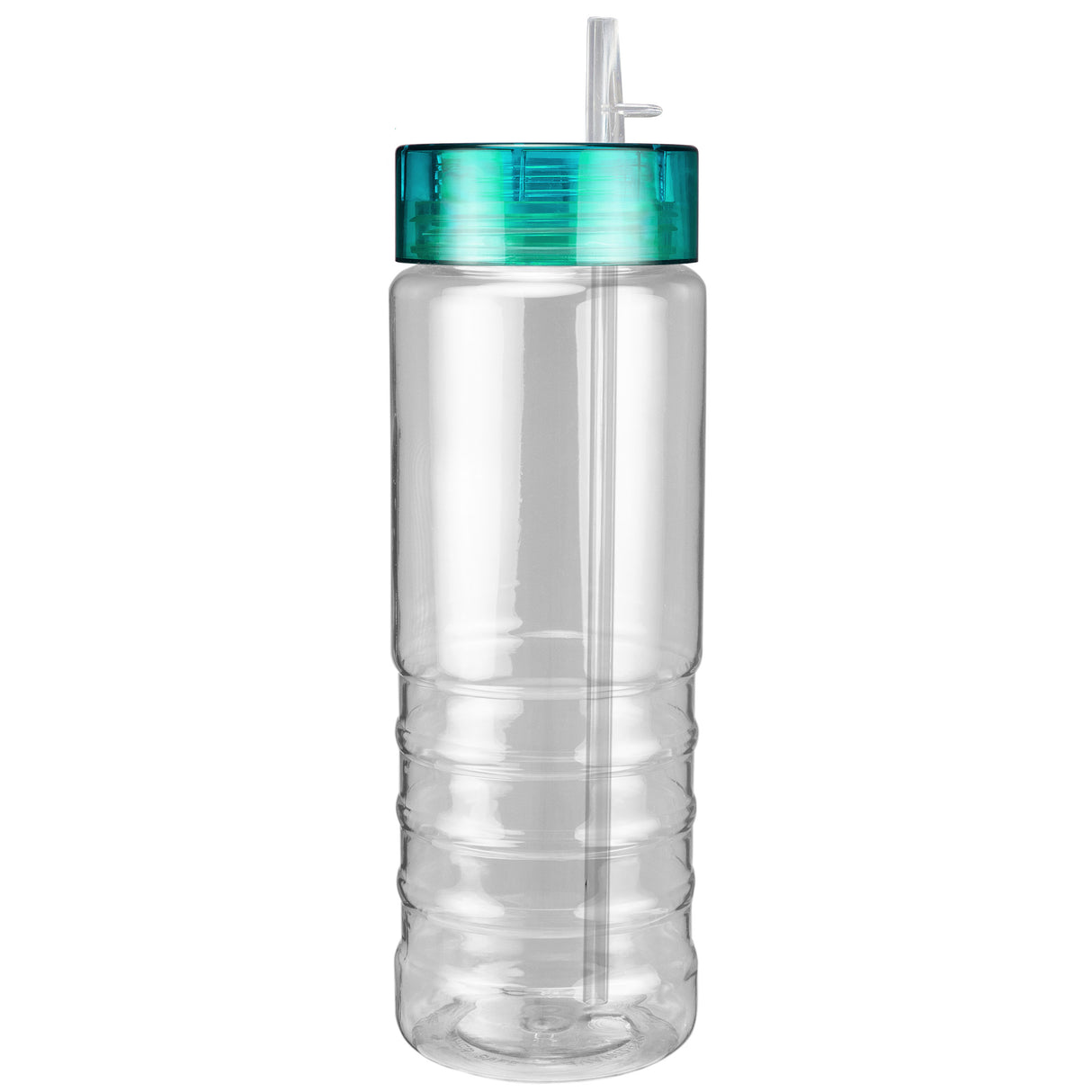 Clear/Translucent Aqua Blue Lid