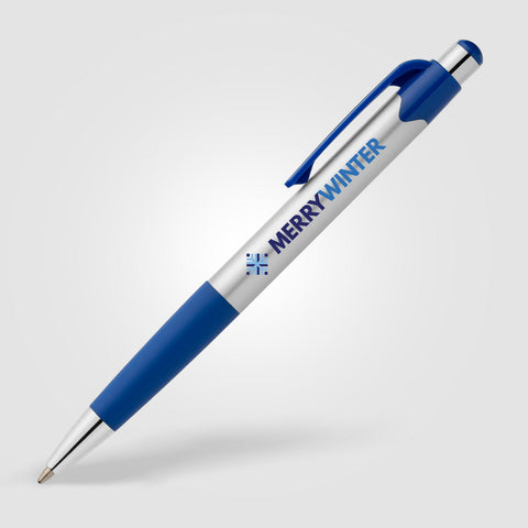 Smoothy Recycled Plastic Color Grip Pen
