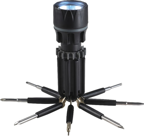 Spidey 8-In-1 Screwdriver Flashlight