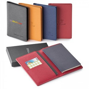 Genuine Leather Rfid Booklet/ Passport Holder