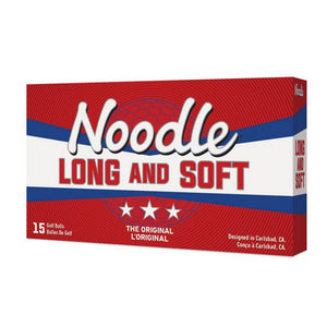 Noodle Long and Soft-15 Pack Golf Balls