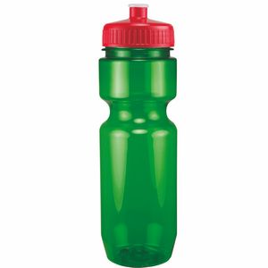 22 Oz. Translucent Bike Bottle w/ Push Pull Lid