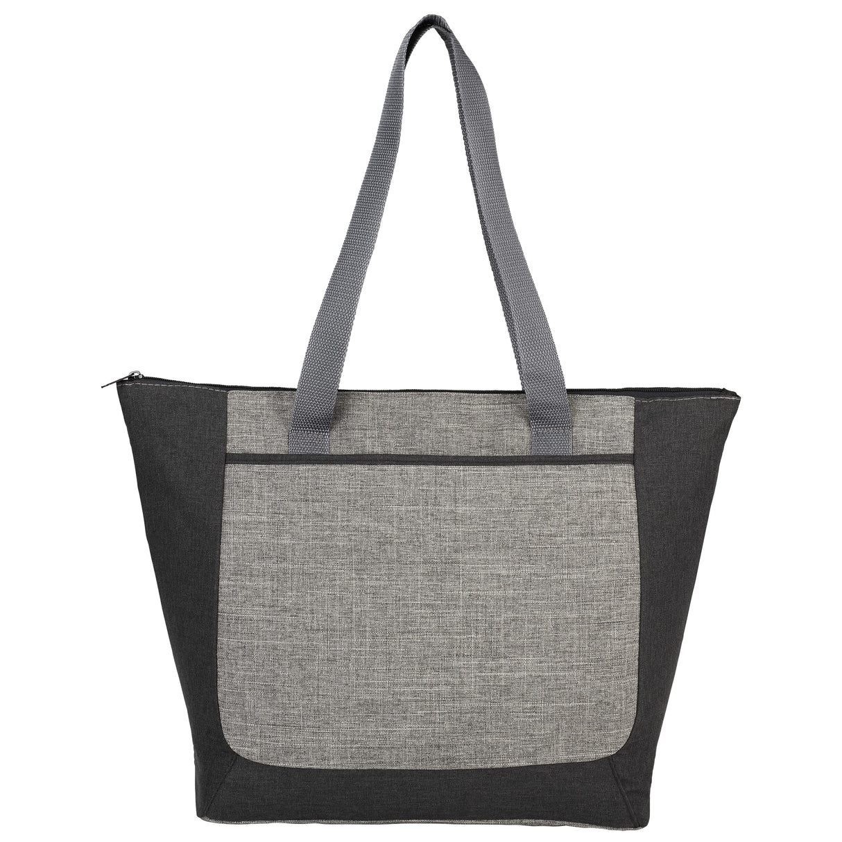 Reclaim Two-Tone Recycled Zippered Tote