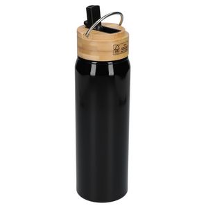 Billy 26oz Eco-Friendly Aluminum Bottle W/ FSC® 100% Bamboo Lid