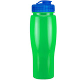 Kelly Green/Translucent Blue Lid