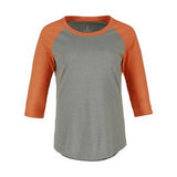 Heather Orange/Heather Gray Blank