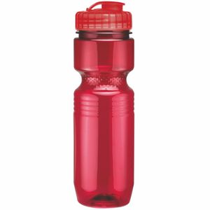 26 Oz. Translucent Jogger Bottle with Flip Top Lid