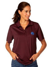 Zorrel® Ladies' Newport Syntrel™ Mesh Knit Polo Shirt