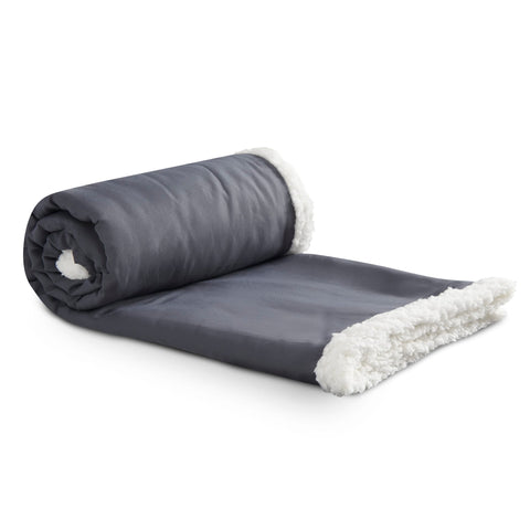 Super Soft Large Fleece Sherpa Blanket - 50'' x 60'' Unfolded