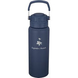 Navy Blue/Silver Logo Front View