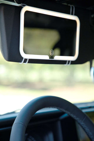 Car Visor Lighted Mirror