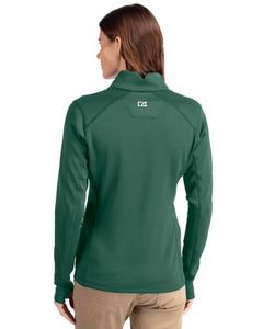 Cutter & Buck Traverse Stretch Quarter Zip Womens Pullover