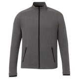Heather Dark Charcoal Gray Blank