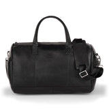 Bugatti Sartoria Leather Duffle bag - Black