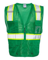 Green/Lime Green/Silver Blank