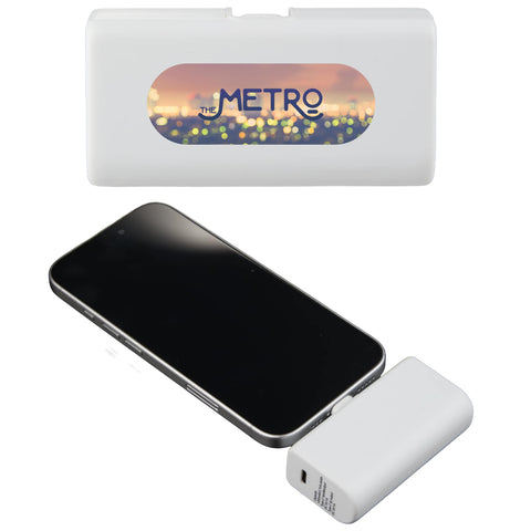 Stay Powered 1200 mAh Power Bank with Type-C Tip