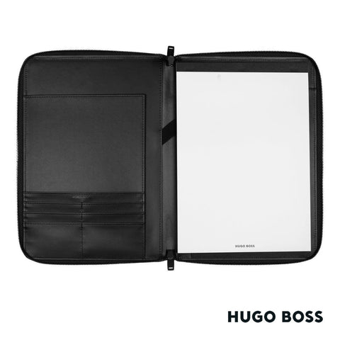 Hugo Boss Label A4 Conference Zip Folder