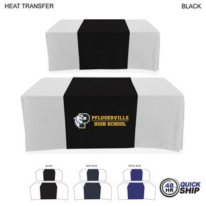 48 Hr Quick Ship - Polycotton Twill Table Runner, 30x90, Covers Front, Top and Back
