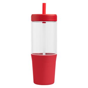 Polar Recycled Plastic Dual Tone Straw Tumbler - 40 oz. - ColorJet
