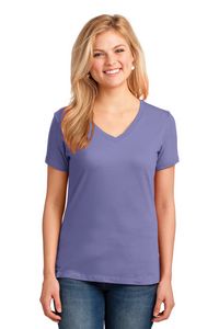 Port & Company® Ladies' Core Cotton V-Neck T-Shirt