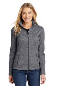 Port Authority® Ladies' Digi-Stripe Fleece Jacket